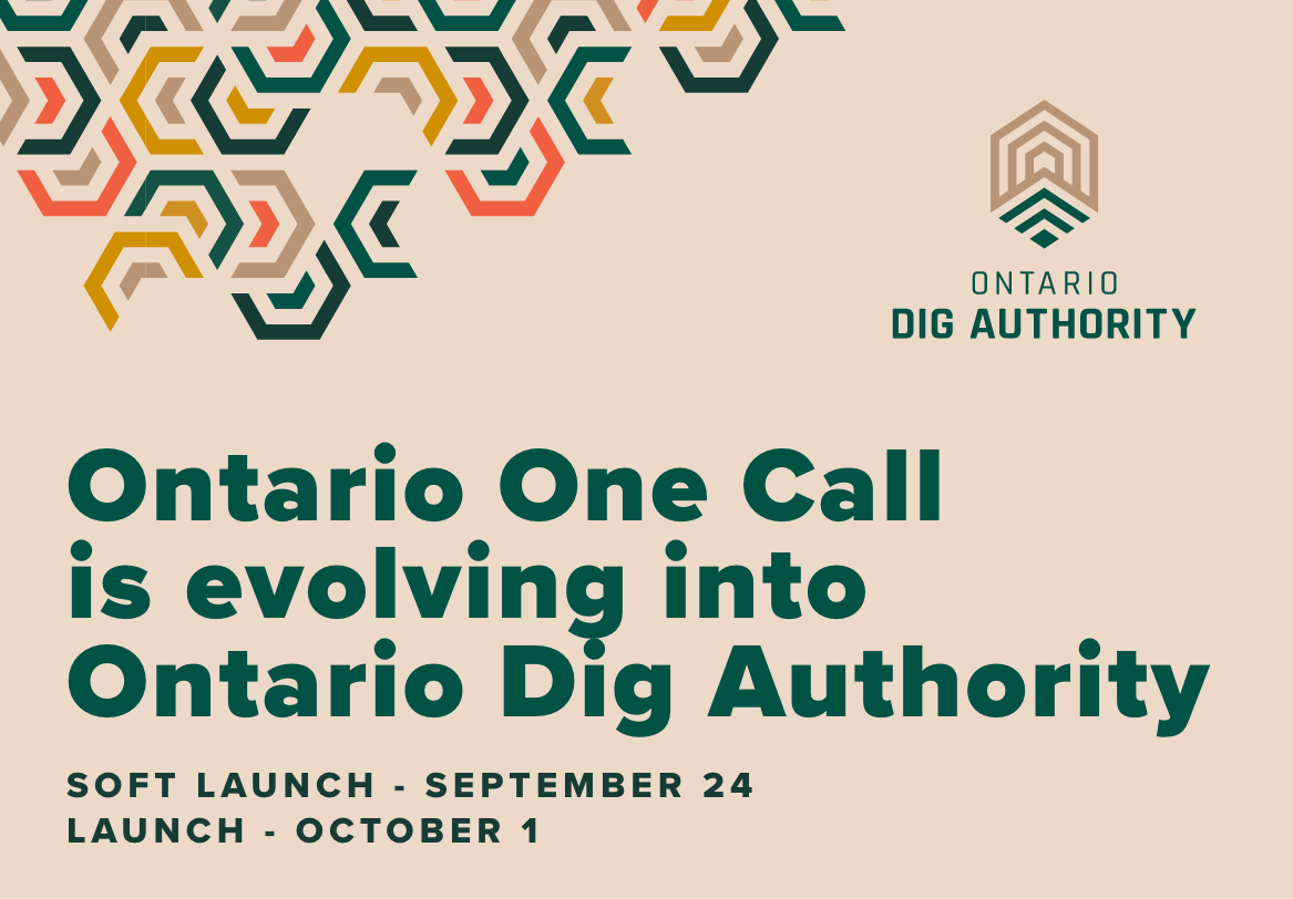 Homepage Slider image Ontario One Call is evolving into Ontario Dig Authority